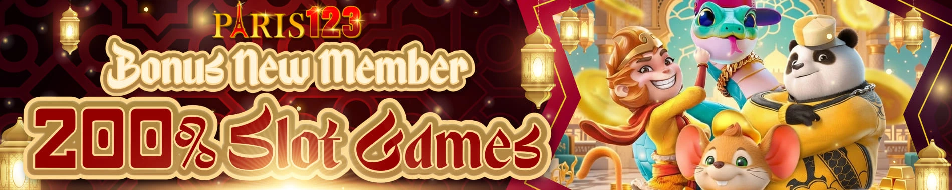 PARIS123 BONUS NEW MEMBER 